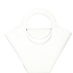 New Authentic White Bottega Veneta Doll Bag